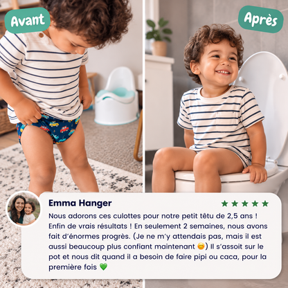 Culottes d'apprentissage - Pour accompagner ses premiers pas vers l'autonomie